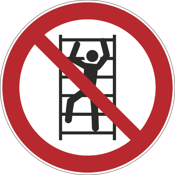 Verbotsschilder